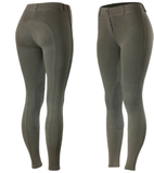 Horze Ella Ladies Pull-On Knee Patch Breeches - Pet And Farm 