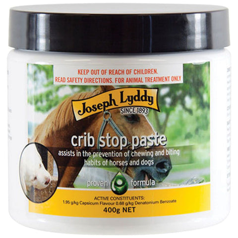 Joseph Lyddy Crib Stop Paste 400g - Pet And Farm 