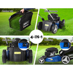 Giantz Lawn Mower Self Propelled 21" 220cc 4 Stroke Petrol Mower Grass Catch - Pet And Farm 