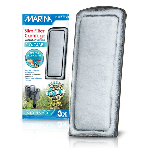 Marina Slim Filter Cartridge 3pk - Pet And Farm 