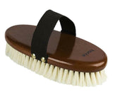 Horze Natural Hair Super Soft Brush (Wood Backed) - Pet And Farm 
