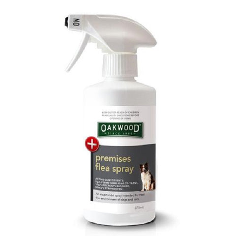 Oakwood Premises Flea Spray 375ml - Pet And Farm 