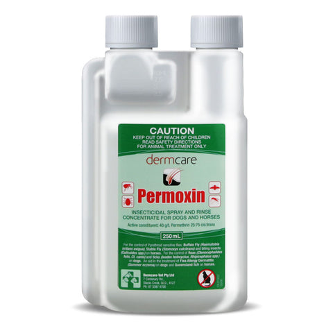 Permoxin Insecticidal Spray & Rinse Concentrate 250ml - Pet And Farm 