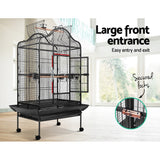 i.Pet Bird Cage Pet Cages Aviary 168CM Large Travel Stand Budgie Parrot Toys - Pet And Farm 