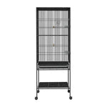 i.Pet Bird Cage Pet Cages Aviary 137CM Large Travel Stand Budgie Parrot Toys - Pet And Farm 