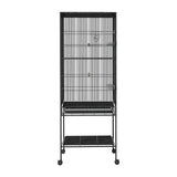 i.Pet Bird Cage Pet Cages Aviary 137CM Large Travel Stand Budgie Parrot Toys - Pet And Farm 