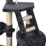 i.Pet Cat Tree 120cm Trees Scratching Post Scratcher Tower Condo House Furniture Wood Multi Level - Pet And Farm 