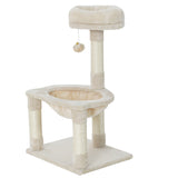 i.Pet Cat Tree Tower Scratching Post Scratcher Wood Condo Toys House Bed 69cm - Pet And Farm 