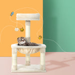 i.Pet Cat Tree Tower Scratching Post Scratcher Wood Condo Toys House Bed 69cm - Pet And Farm 