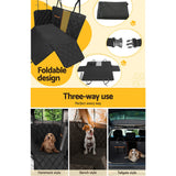 i.Pet Pet Car Seat Cover Dog Protector Hammock Back Waterproof Belt Non Slip Mat - Pet And Farm 