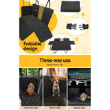 i.Pet Pet Car Seat Cover Dog Hammock Protector Back Waterproof Belt Non Slip Mat - Pet And Farm 