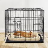 i.Pet 24inch Pet Cage - Black - Pet And Farm 