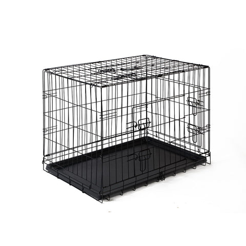 i.Pet 30inch Pet Cage - Black - Pet And Farm 