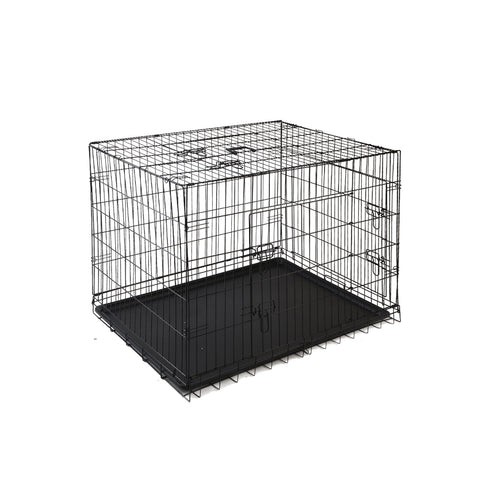 i.Pet 48inch Pet Cage - Black - Pet And Farm 