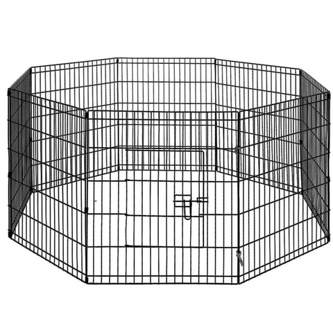 i.Pet 2X30" 8 Panel Pet Dog Playpen Puppy Exercise Cage Enclosure Fence Play Pen - Pet And Farm 