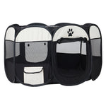 i.Pet Dog Playpen Pet Playpen Enclosure Crate 8 Panel Play Pen Tent Bag Fence Puppy 3XL - Pet And Farm 