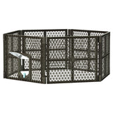 i.Pet Pet Dog Playpen Enclosure 6 Panel Fence Puppy Cage Plastic Play Pen Fold - Pet And Farm 