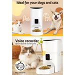 i.Pet Automatic Pet Feeder 9L Auto Wifi Dog Cat Feeder Smart Food App Dispenser - Pet And Farm 