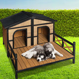 i.Pet Extra Extra Large Wooden Pet Kennel - Pet And Farm 