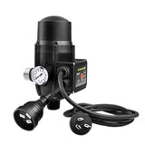 Giantz Adjustable Automatic Electronic Water Pump Controller - Black - Pet And Farm 