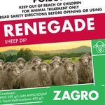 Renegade Sheep Lice Dip - Pet And Farm 