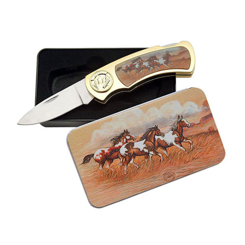 Decorative Folder Knife in Tin - Pet And Farm 
