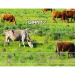 Giantz 5km Solar Electric Fence Charger Energiser - Pet And Farm 