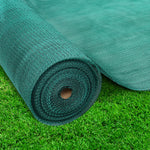 Instahut 3.66x30m 30% UV Shade Cloth Shadecloth Sail Garden Mesh Roll Outdoor Green - Pet And Farm 