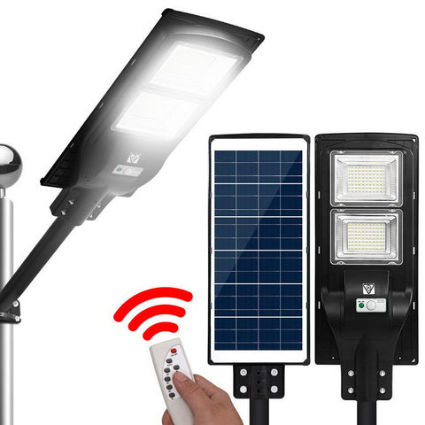 LED Solar Street Flood Light Motion Sensor Remote Outdoor Garden Lamp Lights 120W - Pet And Farm 