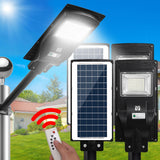 Leier Set of 2 LED Solar Lights Street Flood Sensor Outdoor Garden Light 90W - Pet And Farm 