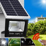 LED Solar Lights Street Flood Light Remote Outdoor Garden Security Lamp 60W - Pet And Farm 