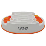 Scream SLOW FEED INTERACTIVE PUZZLE BOWL - Pet And Farm 