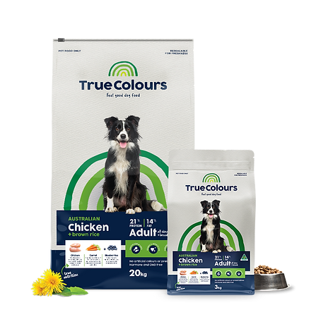 True Colours Adult Chicken & Brown Rice - Pet And Farm 