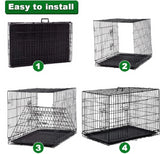 Floofi Dog Cage 36" FI-PC-128-XD - Pet And Farm 