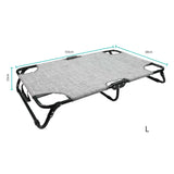 Collapsible Pet Cot L - Travel Dog Puppy Foldable Carry Bed - Pet And Farm 