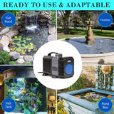 Dynamic Power Aquarium Submersible Pond Water Pump 10000L/H - Pet And Farm 