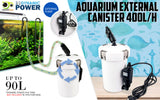 Dynamic Power Aquarium External Canister Filter 400L/H - Pet And Farm 