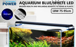 Dynamic Power 18W Aquarium Blue White LED Light for Tank 75-95cm - Pet And Farm 