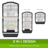 Paw Mate Bird Cage Parrot Aviary Veer 2IN1 Design 92cm - Pet And Farm 