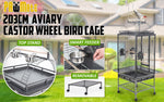 Paw Mate Bird Cage Parrot Aviary Tenor 203cm - Pet And Farm 