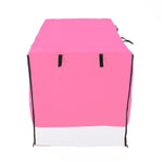 Paw Mate Pink Cage Cover Enclosure for Wire Dog Cage Crate 24in - Pet And Farm 