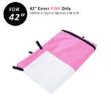 Paw Mate Pink Cage Cover Enclosure for Wire Dog Cage Crate 42in - Pet And Farm 