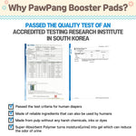 PawPang L Dog Wrap Reusable Male + 10 Ct M Diaper Booster Pads Disposable - Pet And Farm 