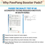 PawPang S Dog Wrap Reusable Male + 10 Ct S Diaper Booster Pads Disposable - Pet And Farm 