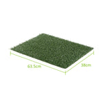 Paw Mate 2 Grass Mat for Pet Dog Potty Tray Training Toilet 63.5cm x 38cm - Pet And Farm 