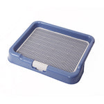 PS KOREA Blue Dog Pet Potty Tray Training Toilet Portable T3 - Pet And Farm 