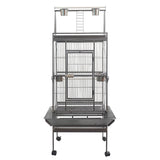 YES4PETS 174 cm Large Bird Budgie Cage Parrot Aviary With Wheel - Pet And Farm 