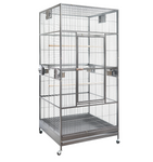 YES4PETS XXL 203cm Macaw Parrot Aviary Bird Cat Pet Cage On Wheels - Pet And Farm 