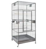 YES4PETS XXL 203cm Macaw Parrot Aviary Bird Cat Pet Cage On Wheels - Pet And Farm 