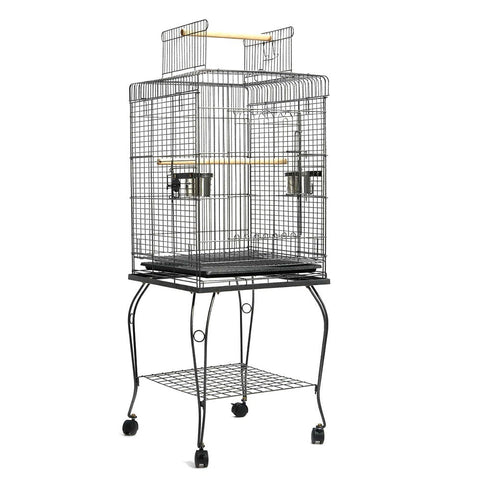 YES4PETS 148 cm Pet Bird Cage Parrot Budgie Canary Aviary - Pet And Farm 
